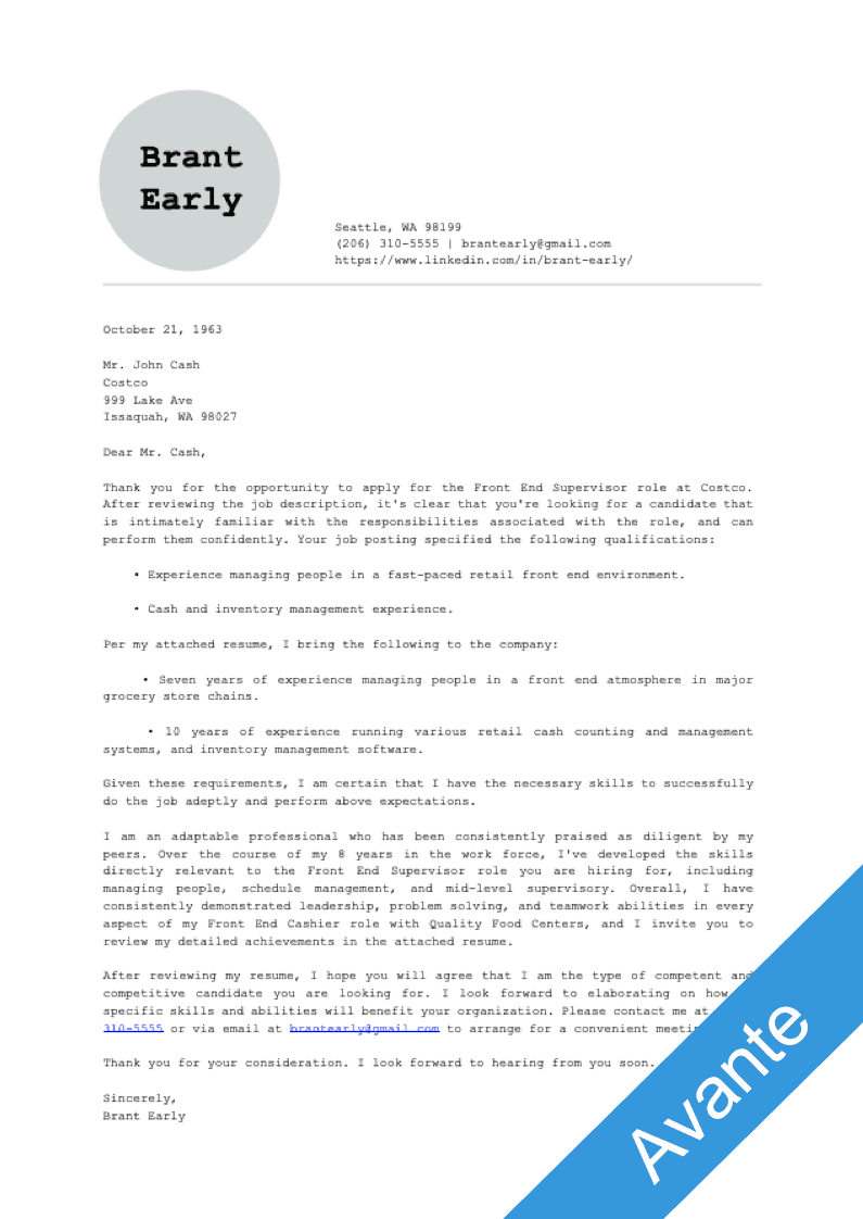 Avante Template Thumbnail