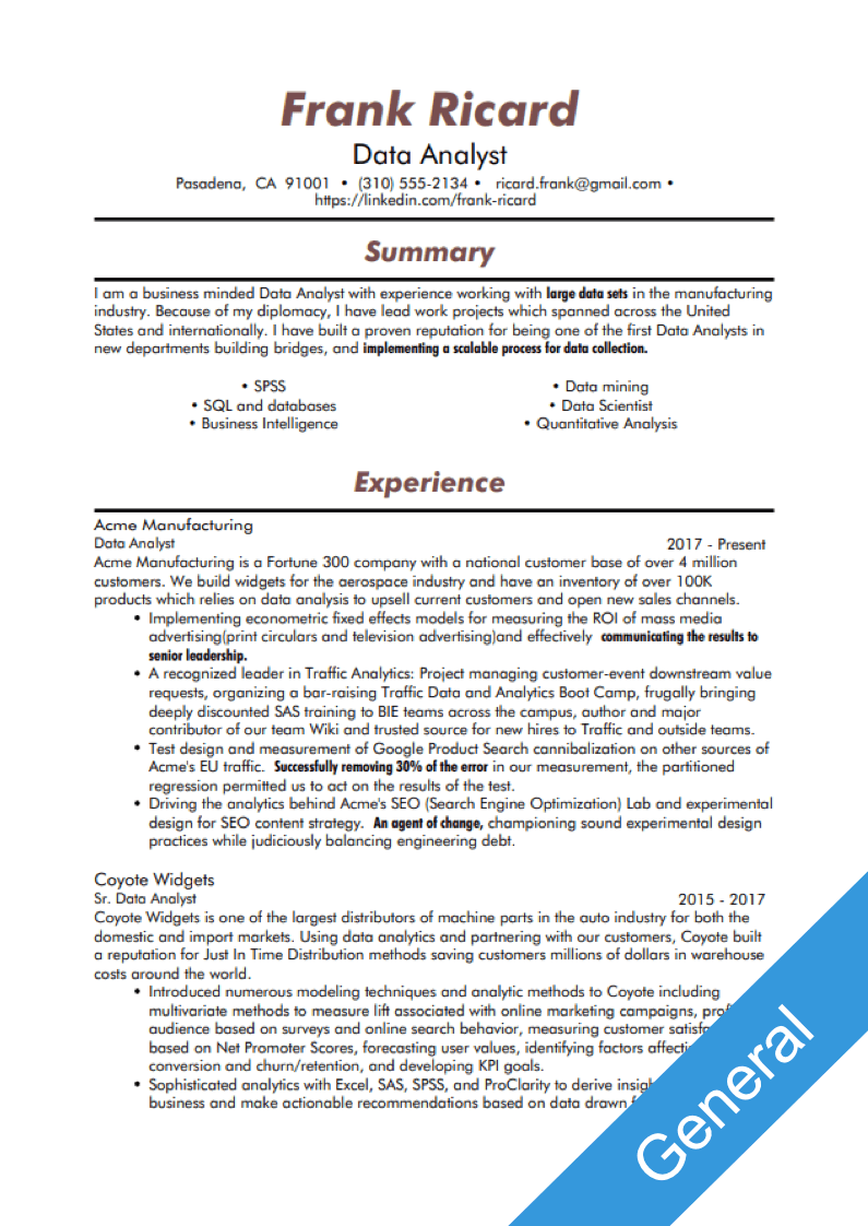 General Template Thumbnail